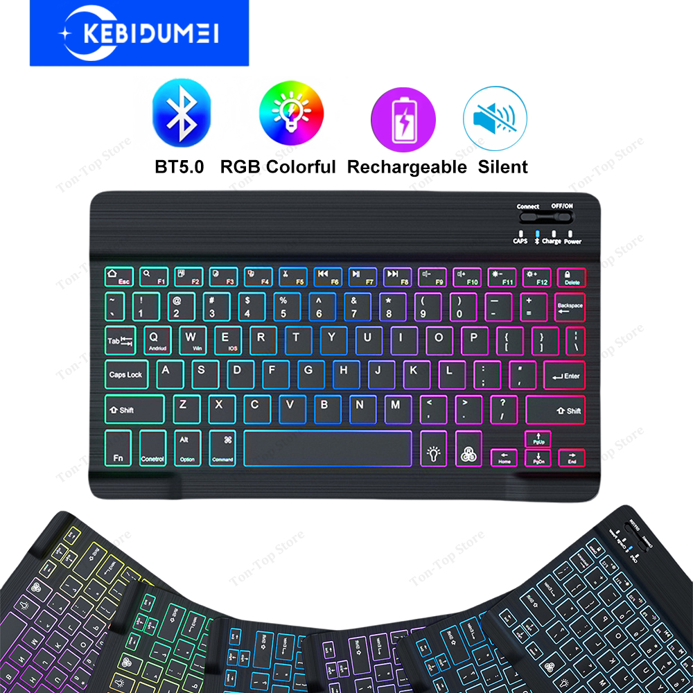 Gaming Keyboard And Mouse Mobile - Mini Keyboard Wireless Bluetooth 5.0 Keyboard