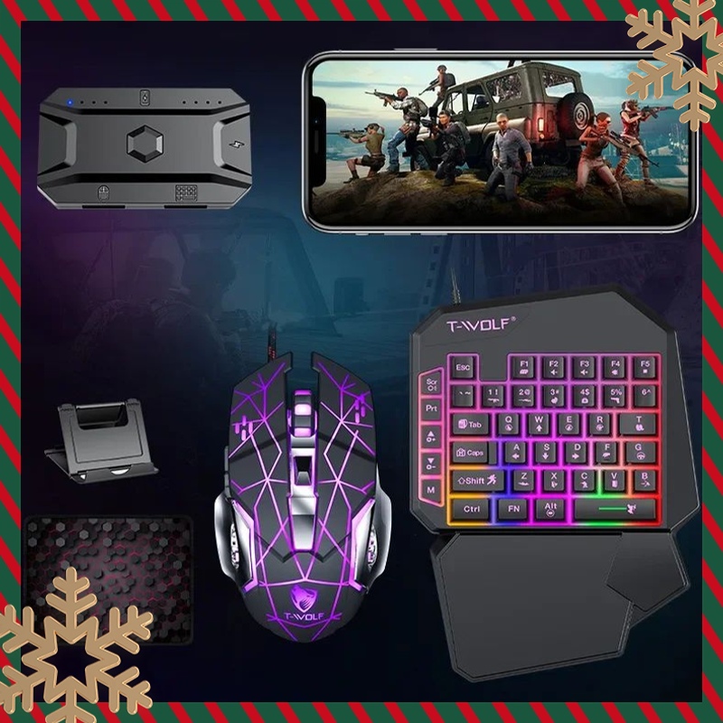 Gaming Keyboard And Mouse Mobile - Kit Mobilador Gamer Kit Gaming Keyboard