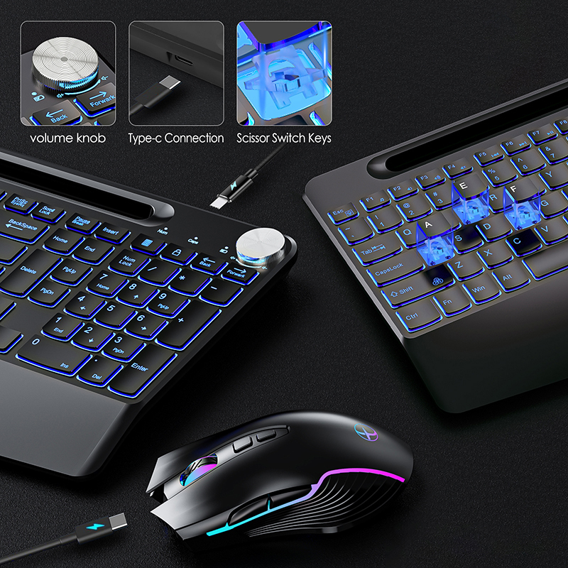 2.4G&Type-C Wireless Keyboard  - Gaming Keyboard Bundle review and price