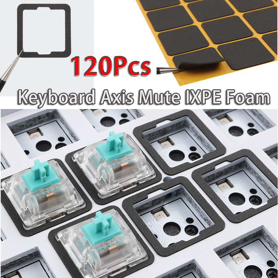 120PCS DIY Keyboard Inter-Axis - Foam Dampener Sheet review and price