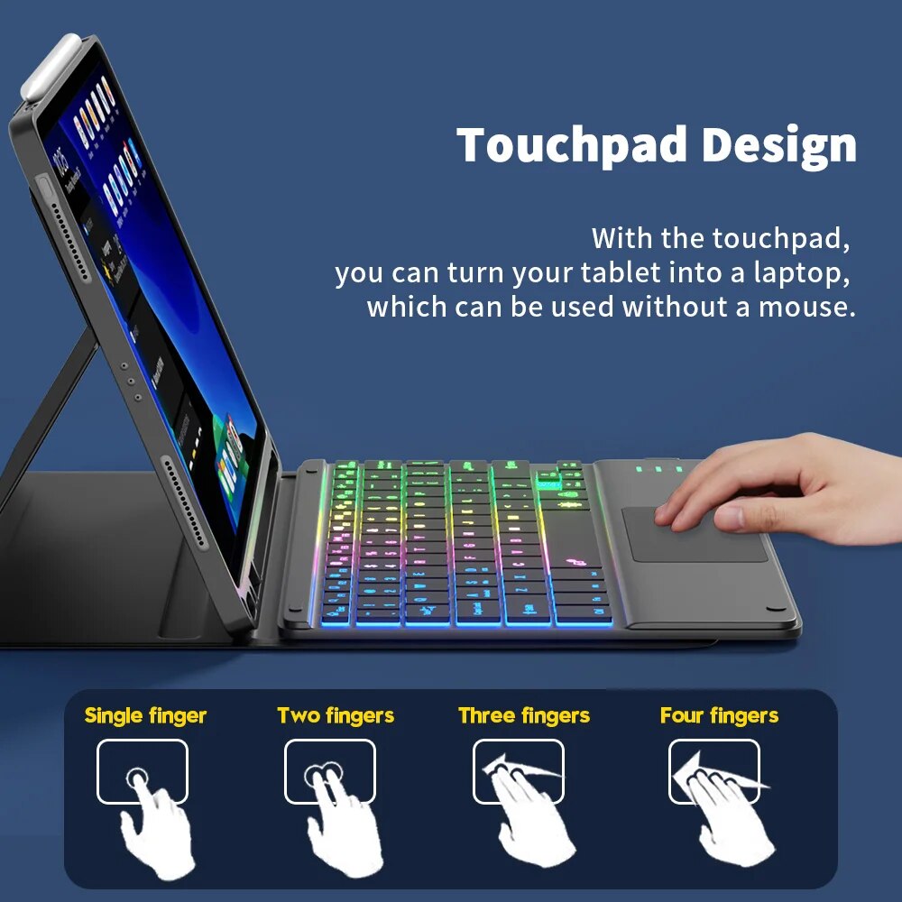 For iPad Keyboard Tablet Phone - Gaming Keyboard And Mouse Mobile review and price