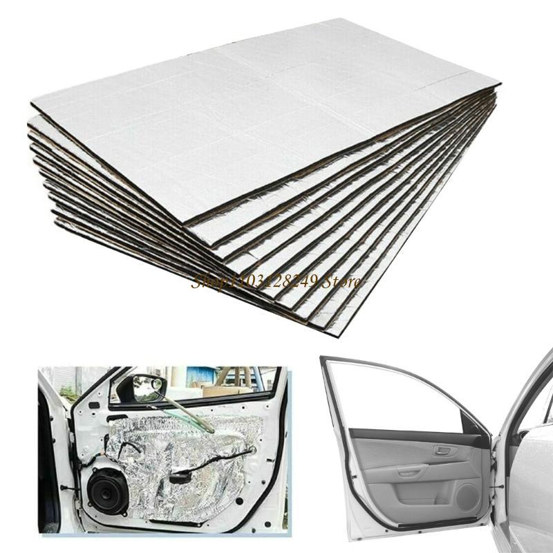 10Pcs Car Soundproofing Foam M - Foam Dampener Sheet review and price