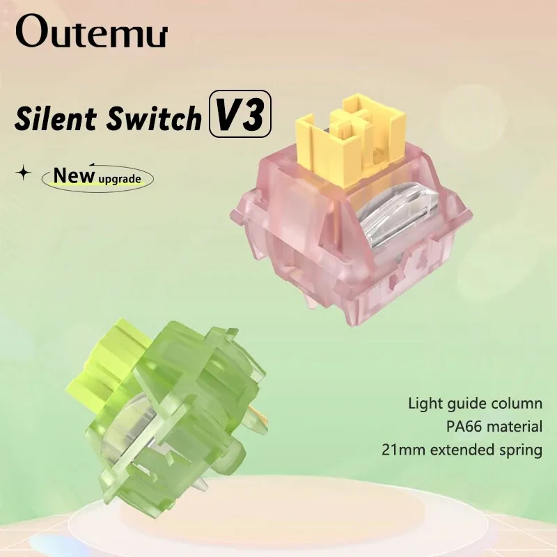 Outemu Silent Peach V3 Switch  - Keyboard Lube Kit review and price