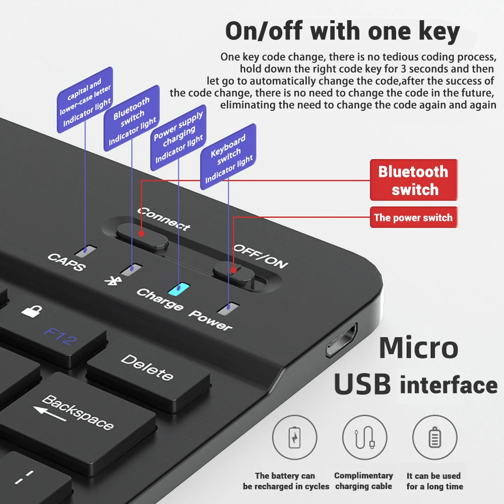 Mini Keyboard Wireless Bluetoo - Gaming Keyboard And Mouse Mobile review and price