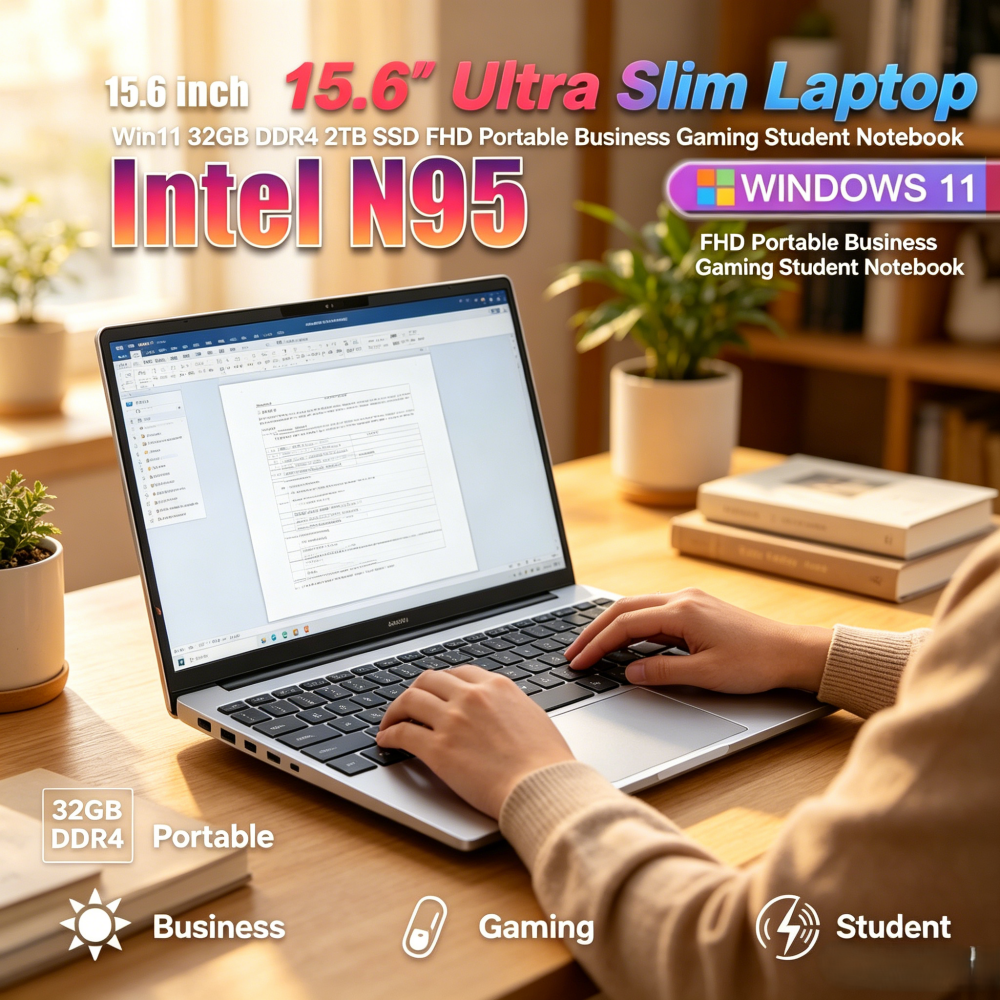 15.6 Inch Ultra Slim Laptop In - Gaming Keyboard Backlit review and price