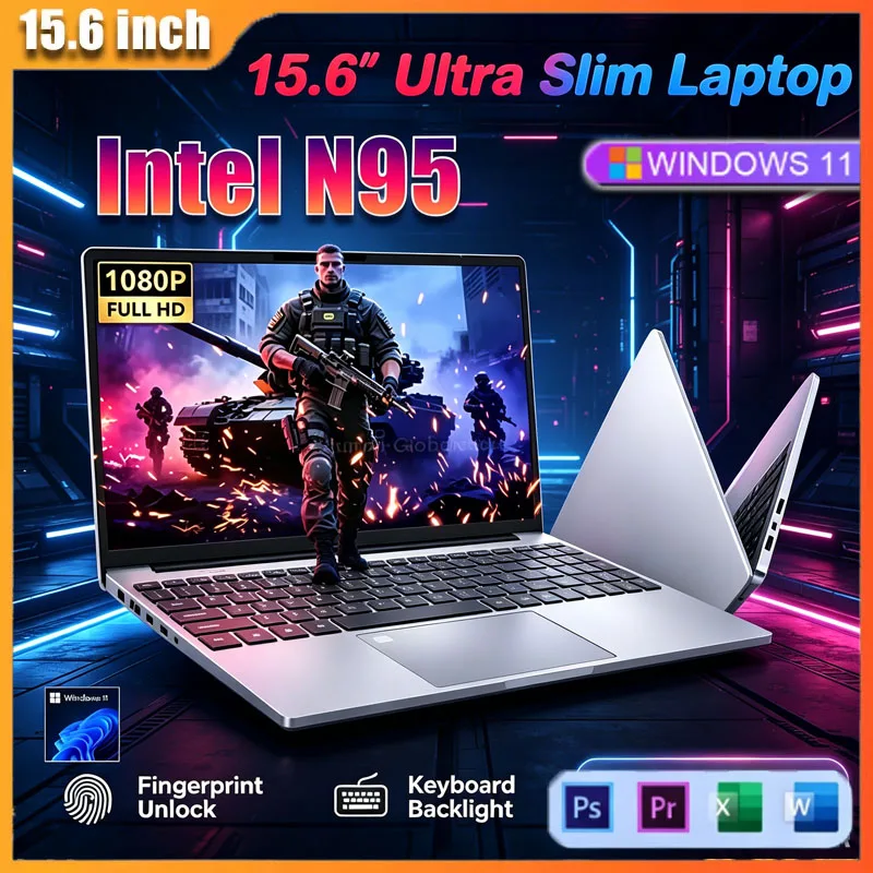 15.6 Inch Ultra Slim Laptop In - Gaming Keyboard Backlit review and price