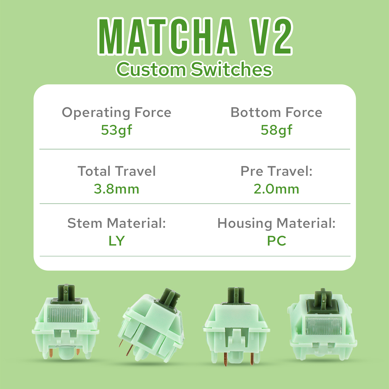 35 Pieces KiiBOOM Matcha Latte - Keyboard Lube Kit review and price
