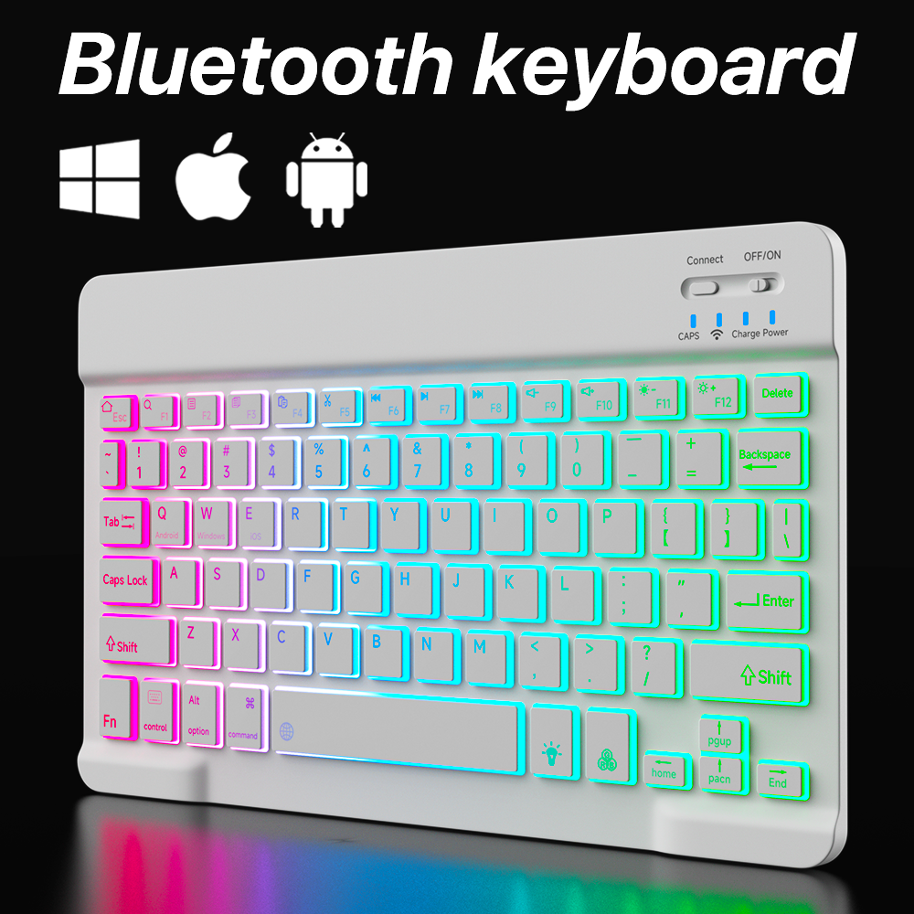 Backlit Backlight Bluetooth Ke - Gaming Keyboard And Mouse Mobile review and price