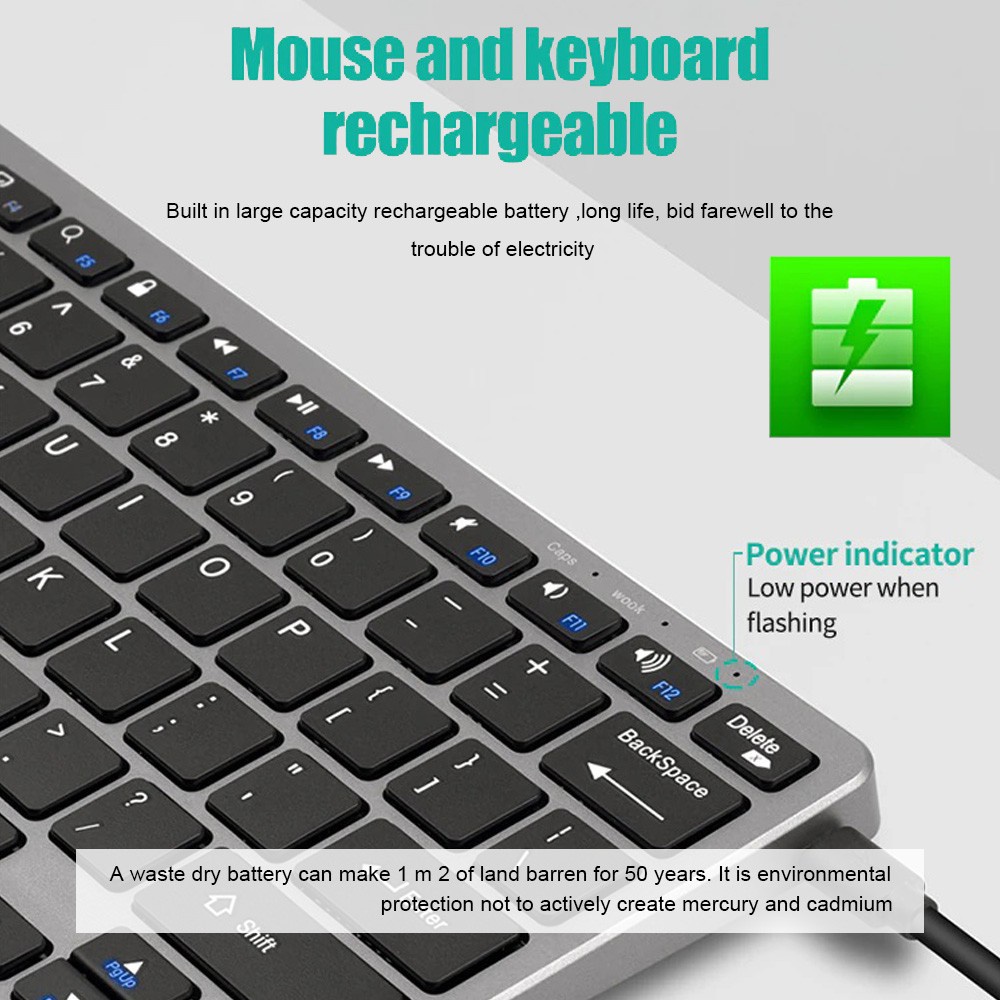 Wireless Keyboard Bluetooth 5. - Gaming Keyboard And Mouse Mobile review and price