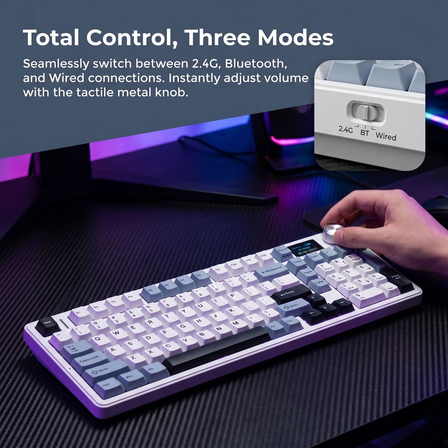 New AULA F99 Max Gasket Mechan - Gaming Keyboard Mechanical review and price