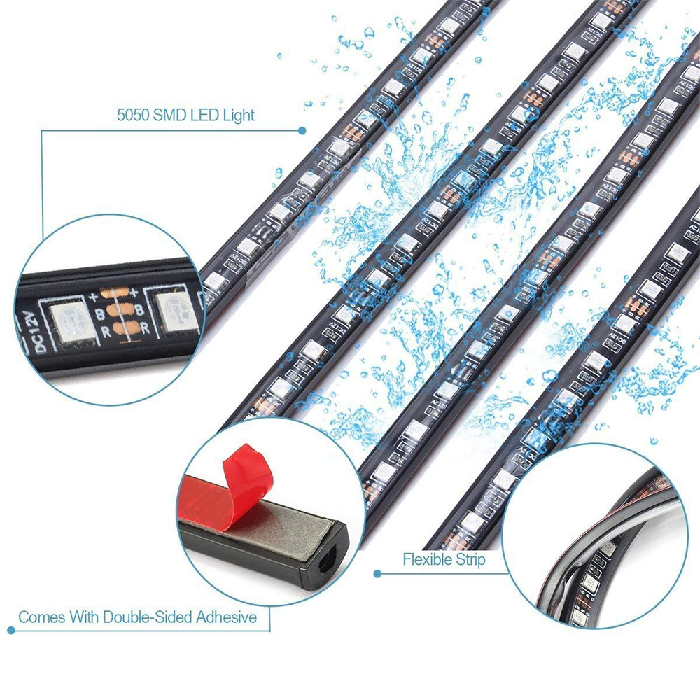 Neon LED Car Bottom Underglow  - Rgb Underglow Strip review and price