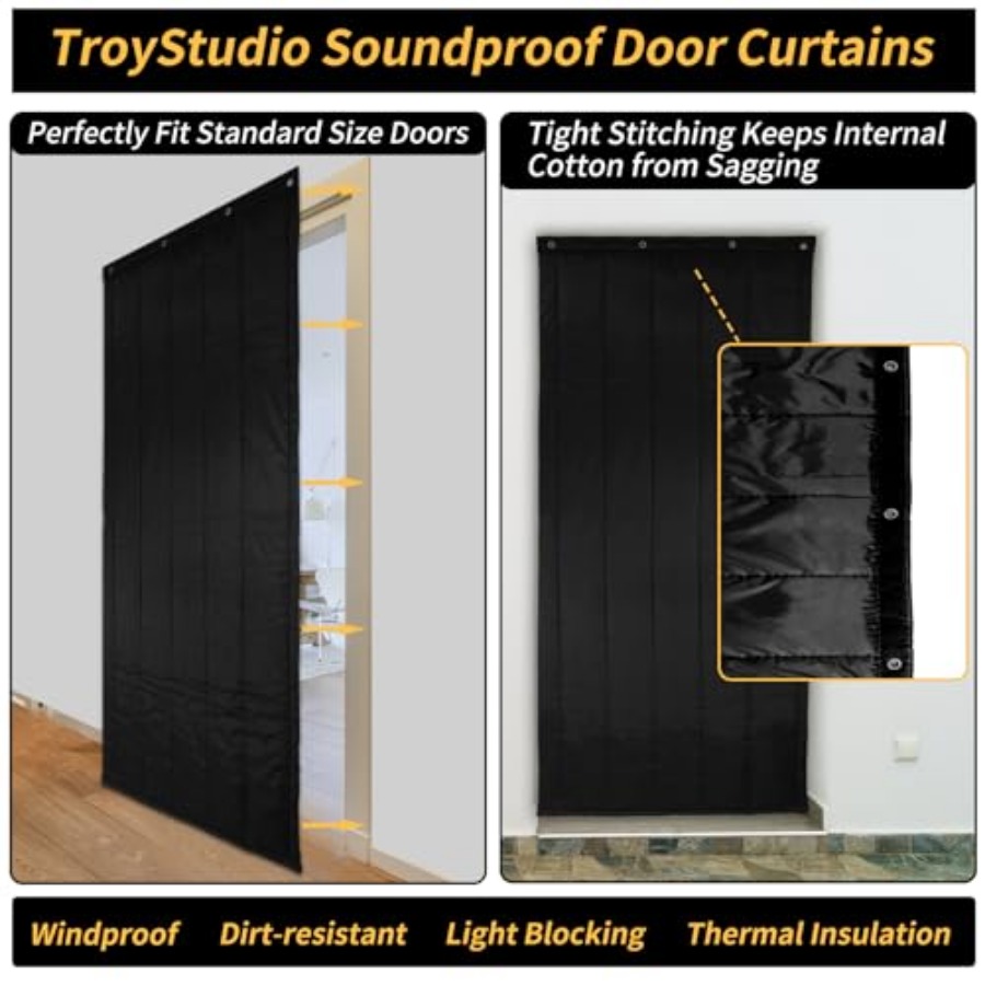 TroyStudio Thick Door Soundpro - Foam Dampener Sheet review and price