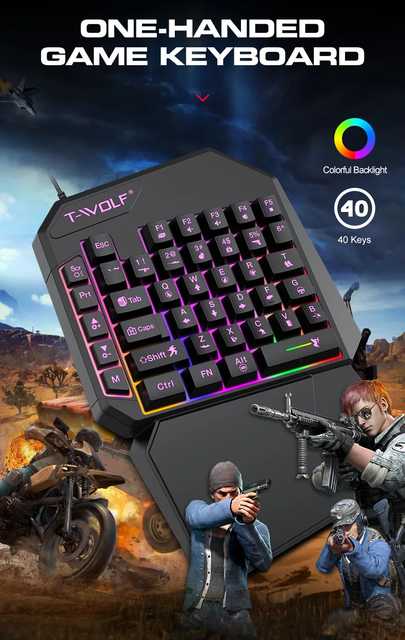 Kit Mobilador Gamer Kit Gaming - Gaming Keyboard And Mouse Mobile review and price