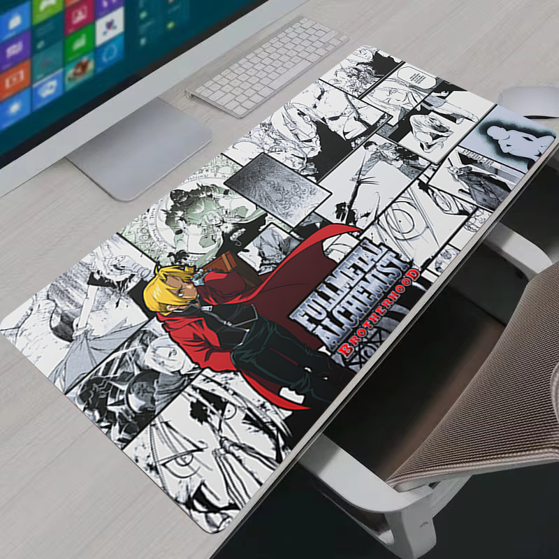 Mouse Pad Large Fullmetal Alch - Gaming Keyboard Easy To Clean review and price