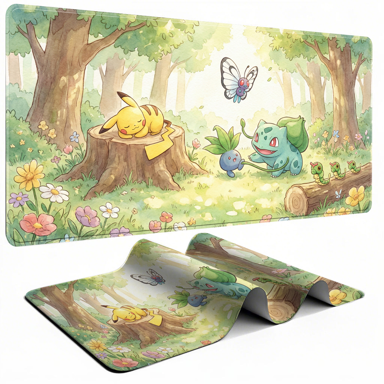 Kawaii Mouse Pad Gaming PC Acc - Gaming Keyboard Easy To Clean review and price