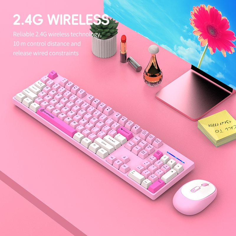 SHIPADOO W1060 2.4G Wireless G - Gaming Keyboard Bundle review and price