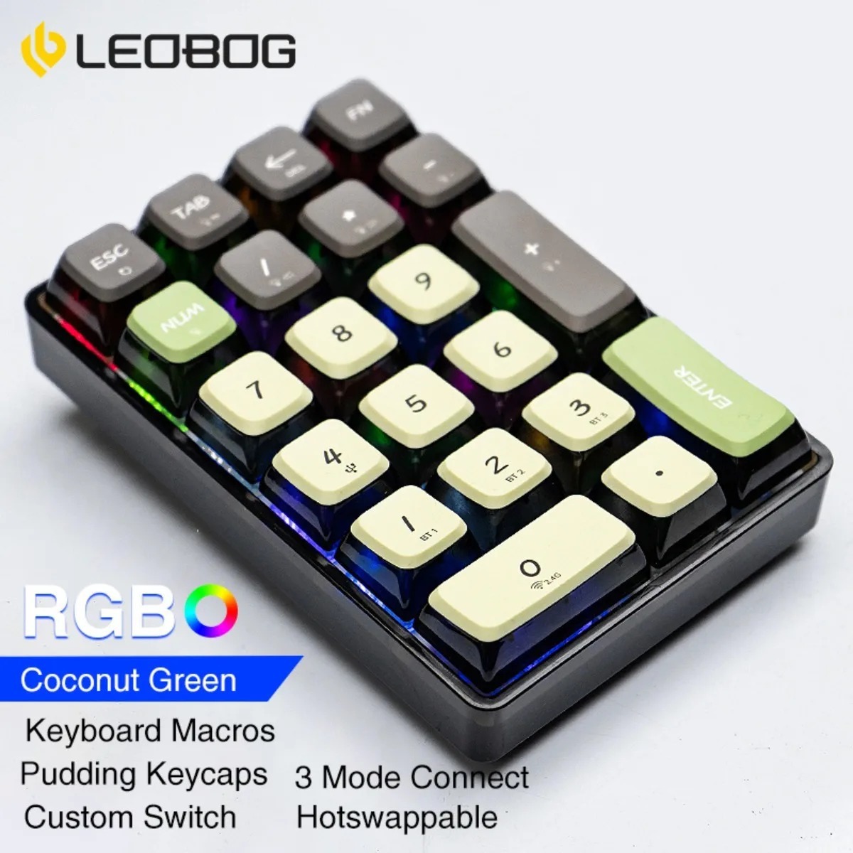 LEOBOG K21 Numpad Keyboard Wir - Gaming Keyboard Mechanical review and price