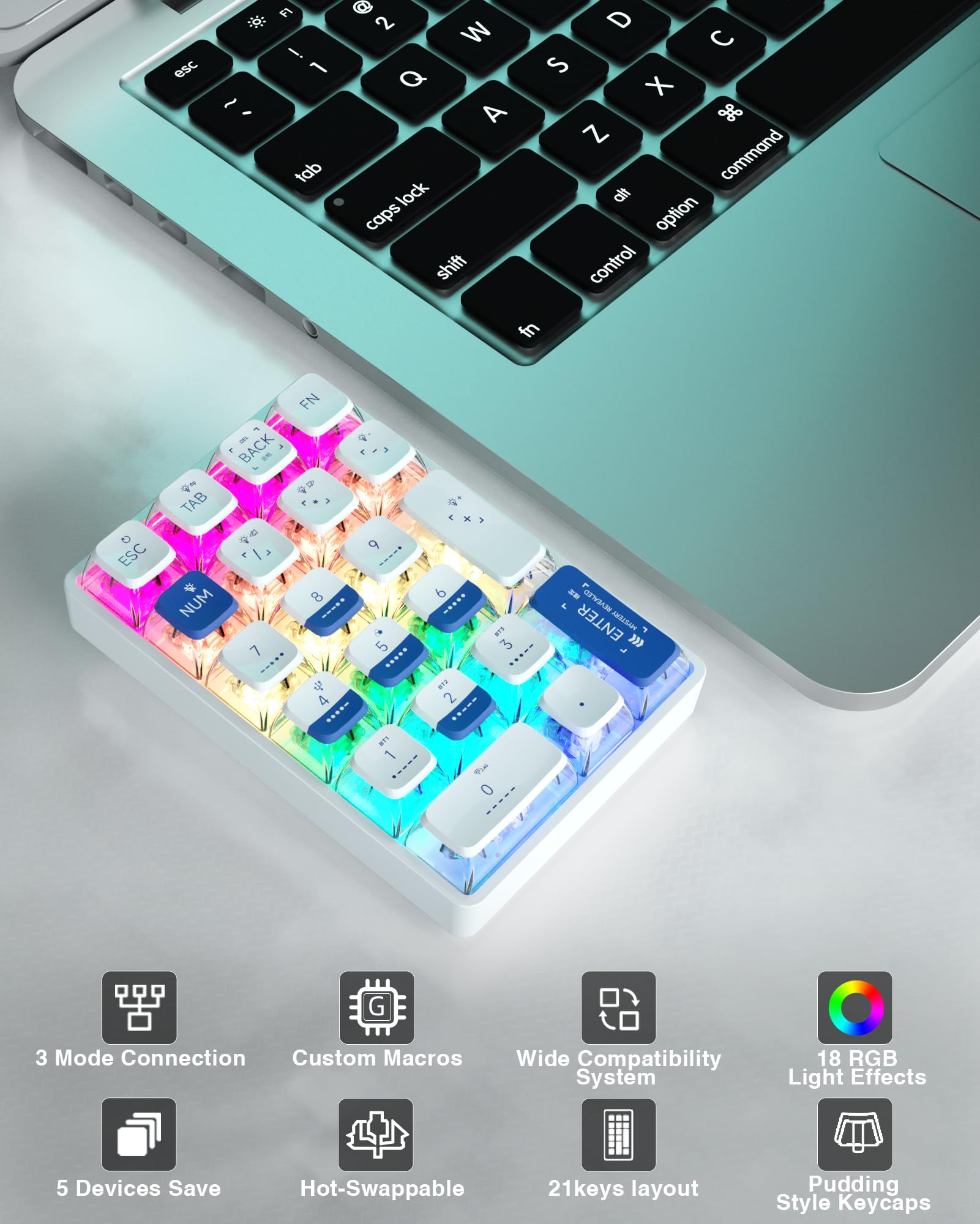 LEOBOG K21 Numpad Keyboard Wir - Gaming Keyboard Mechanical review and price