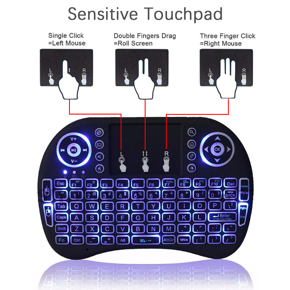 2.4G Air Mouse with Touchpad K - Gaming Keyboard And Mouse Mobile review and price
