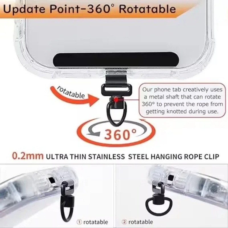 360 Rotating Phone Lanyard Cli - Gasket Mount Kit review and price
