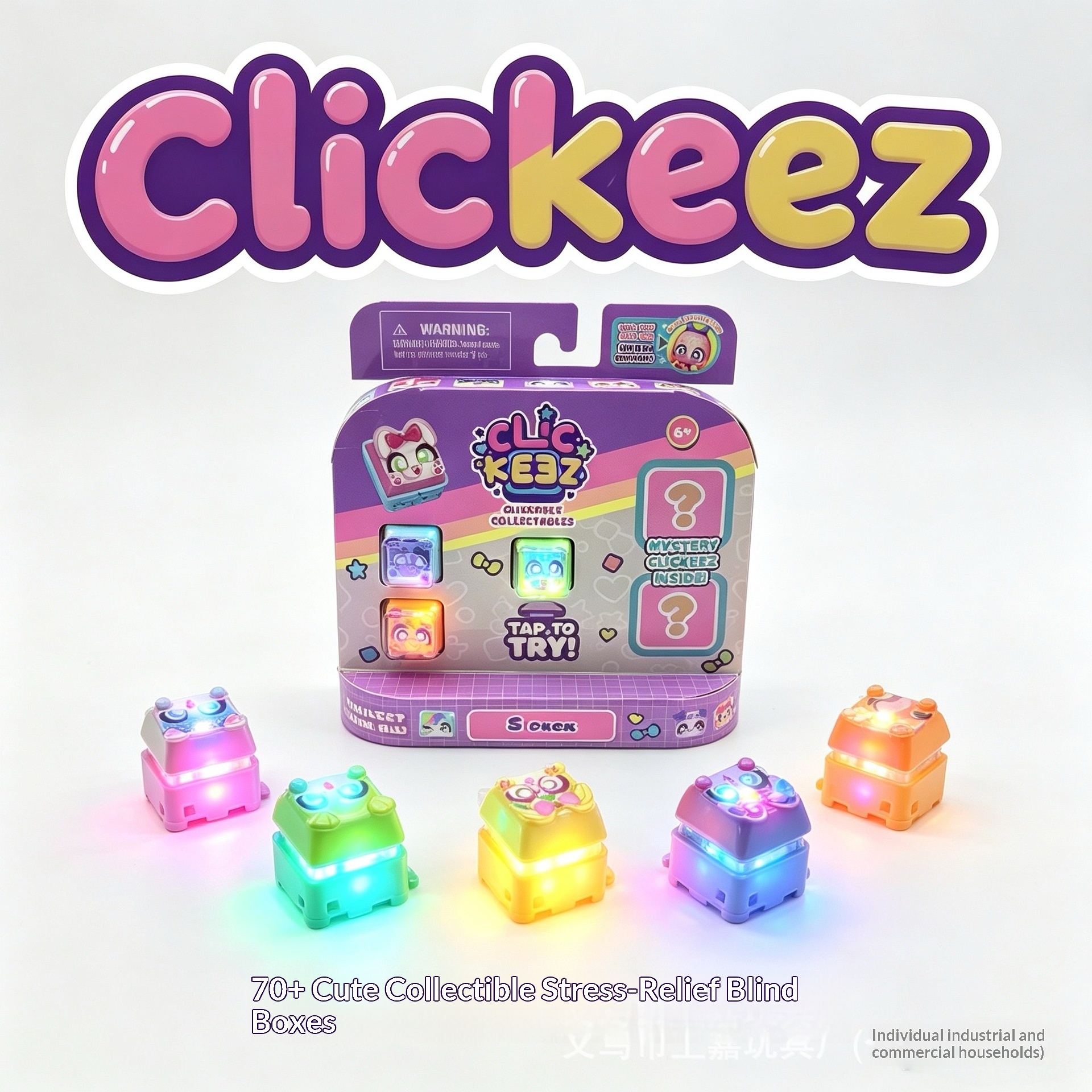 Clickeez Fidget Keycap Keychai - Gaming Keyboard Mechanical review and price