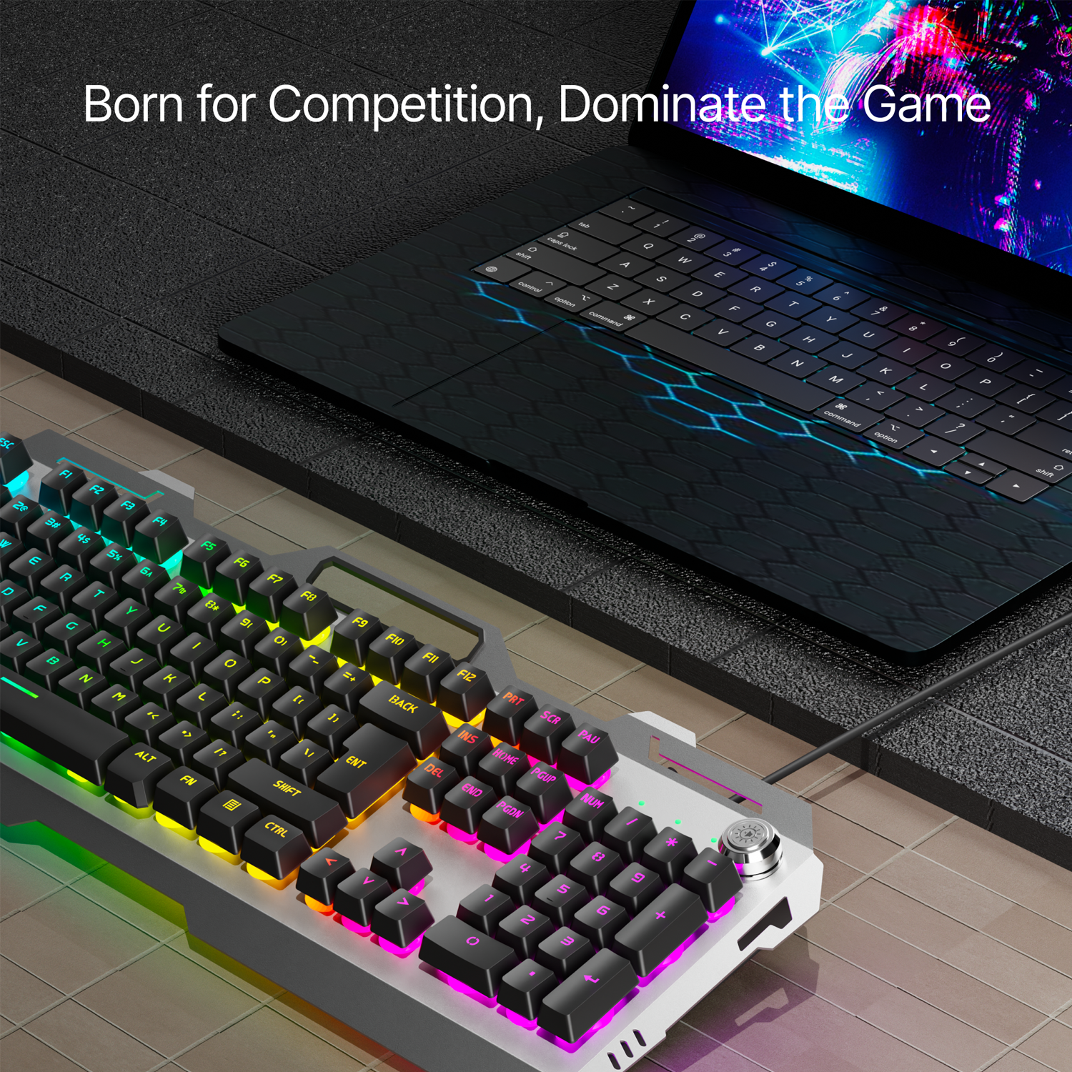 EWEADN Silent Gaming Keyboard, - Gaming Keyboard Backlit review and price