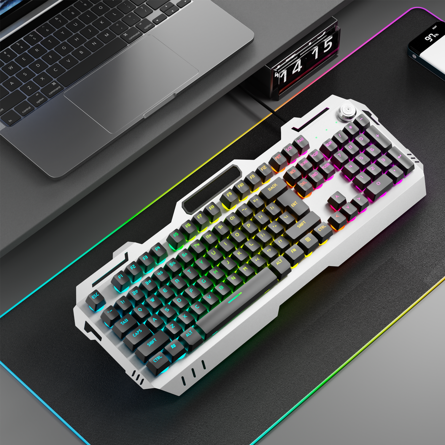 EWEADN Silent Gaming Keyboard, - Gaming Keyboard Backlit review and price